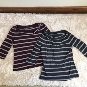 Woman’s Banana Republic 3/4 Sleeve Shirts/Tops Bundle Size Medium